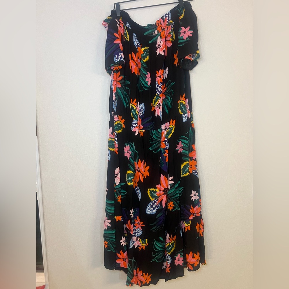 NWT: 2X Old Navy Off-Shoulder Maxi Dress